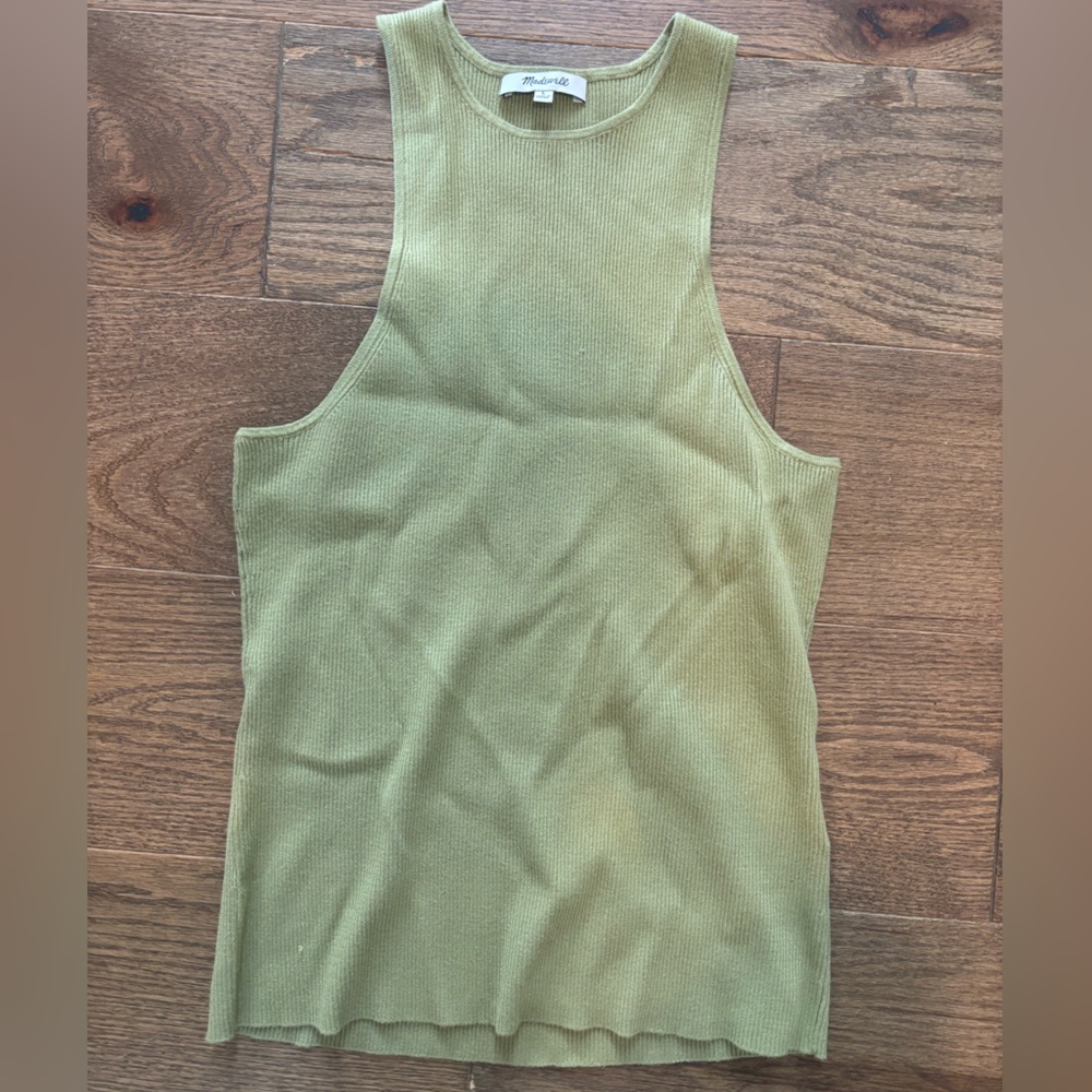 Madewell Ribbed Sweater Tank top